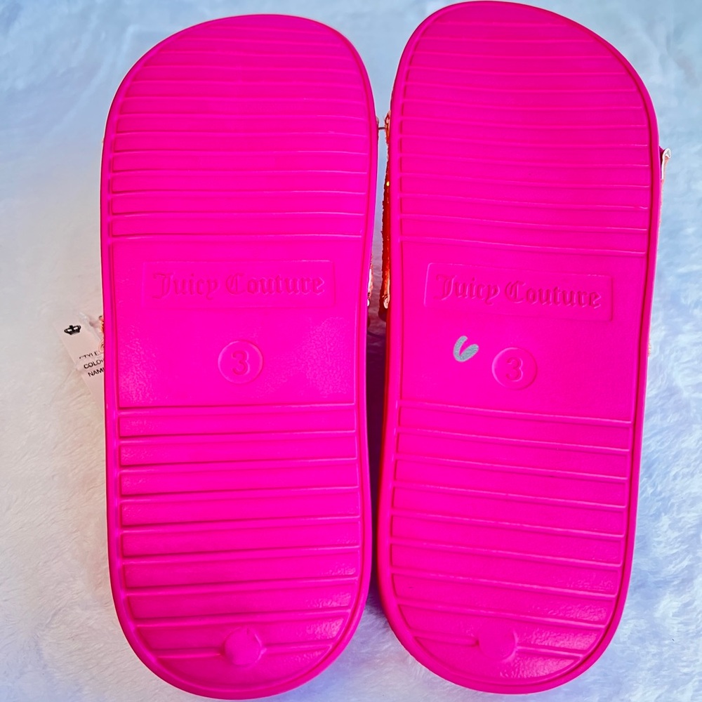 Juicy Couture Kids Sandals. Size 3M. - Picture 3 of 5